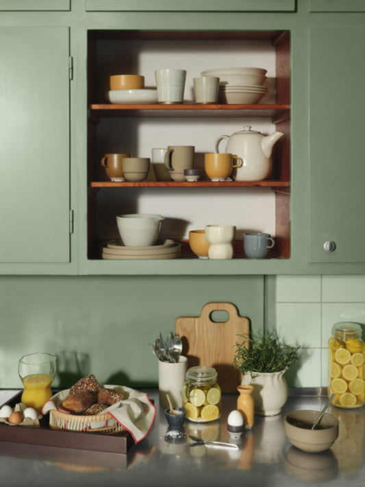 Grød Mug Sabbia, Gres smaltato reattivo Ø9,7 x H10,3 cm, 35 cl Broste