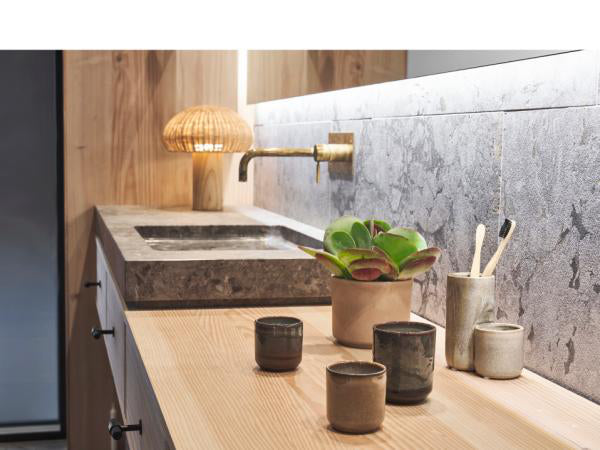 Candela Iris 7 x 7.3 Citrus & Wood Villa Collection