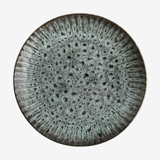 Petrol Black Piatto liscio Lunch 21 cm M.Stoltz