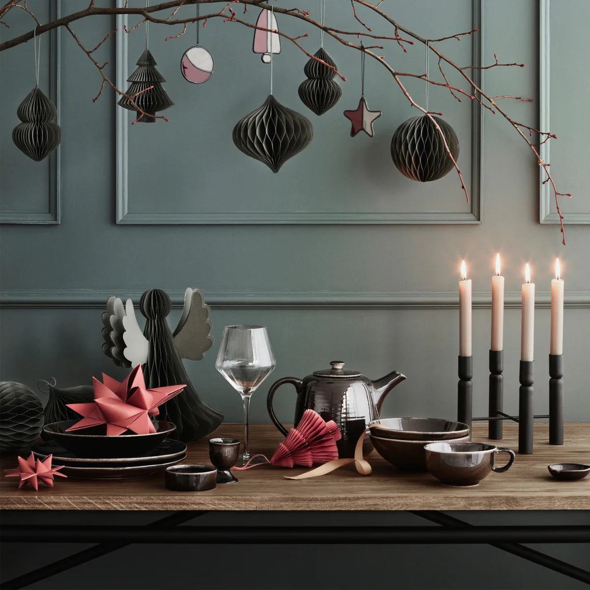 Tazza Espresso Nordic Coal Carbone, Gres smaltato, 10 cl Broste