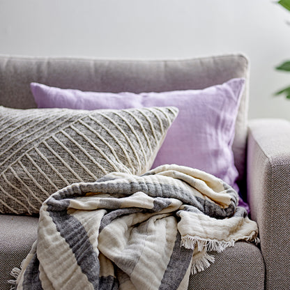 Cuscino 40x60 Diagonal Offwhite Sodahl