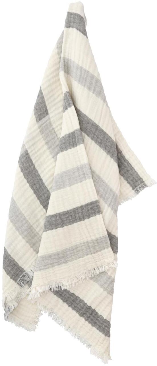 Coperta 150x170 Mindful Stripe Grey Sodahl