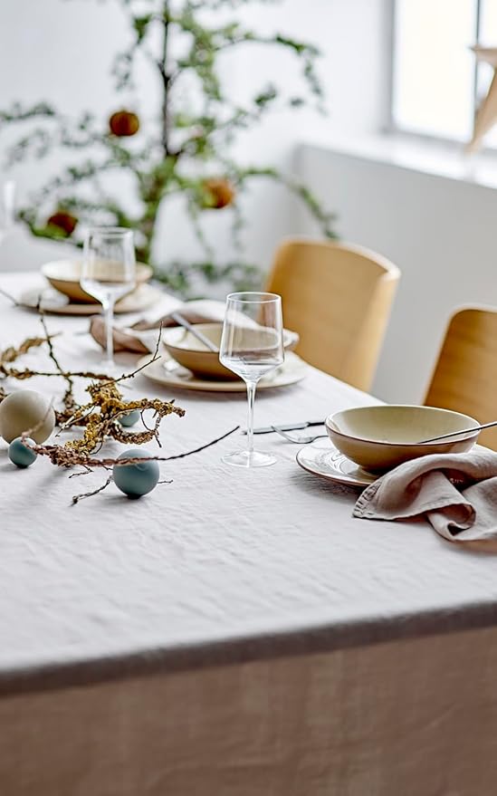 Tovaglioli Pure Linen Napkins Nature set 2 45x45