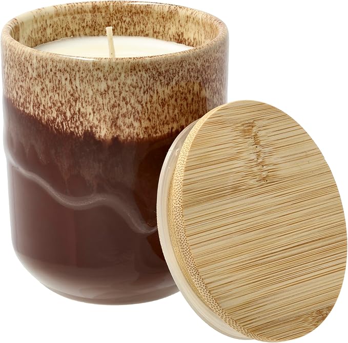 Candela Iris 7 x 7.3 cm Woody Eucalyptus Villa Collection