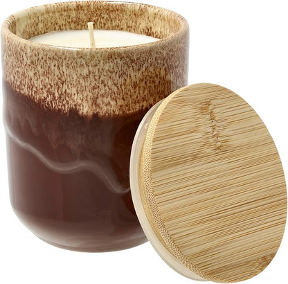 Candela Iris 7 x 7.3 cm Woody Eucalyptus Villa Collection