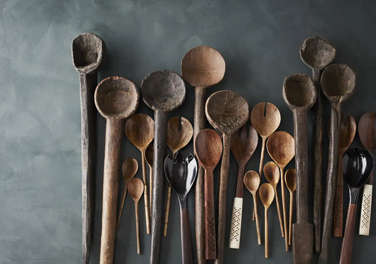 Set 2 pcs cucchiai salad  legno Mango 28 cm M.Stoltz