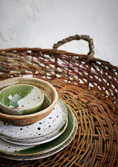 White Brown_Piatto liscio dinner 27 cm_M.Stoltz