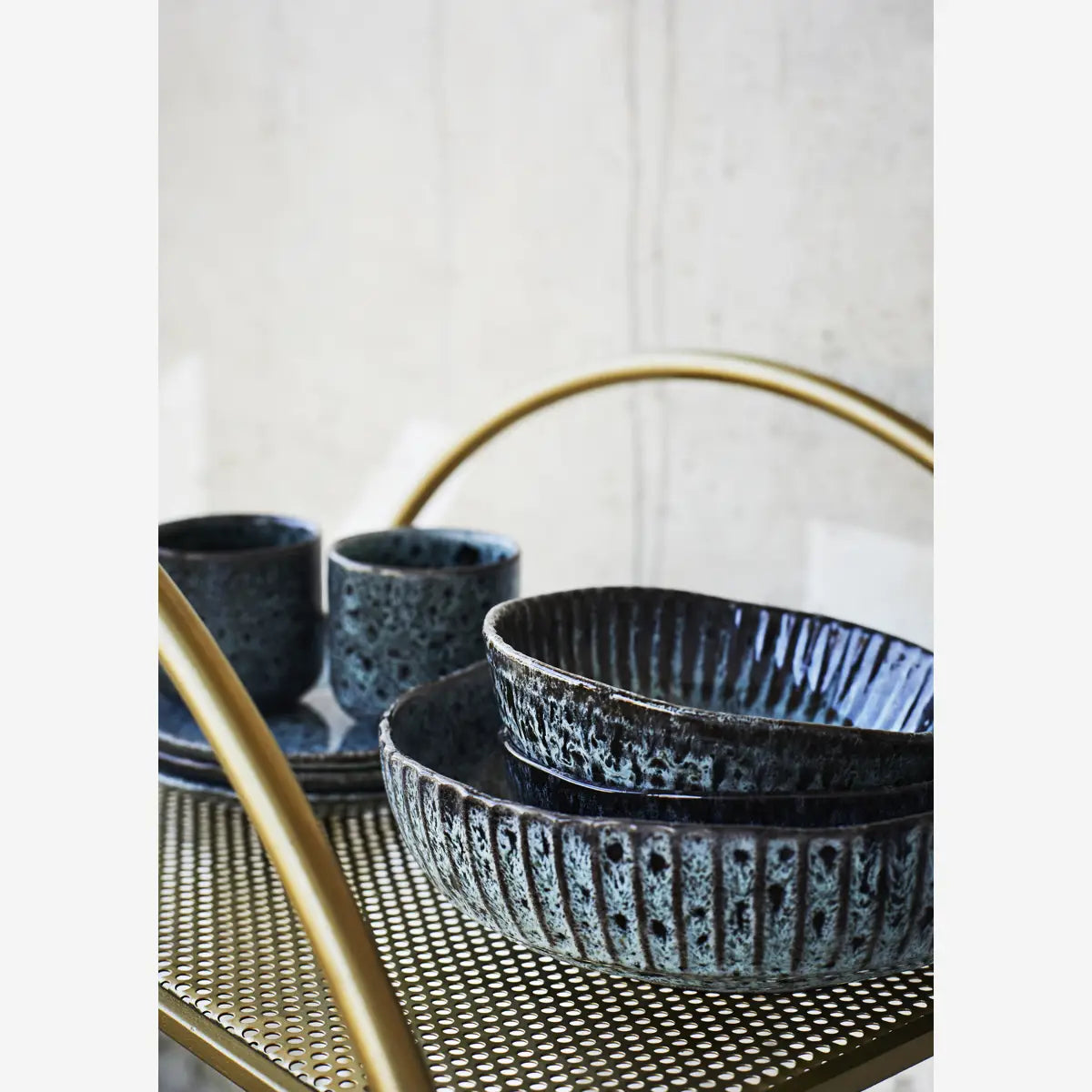 Petrol Black Tazza 8x8/20cl M.Stoltz