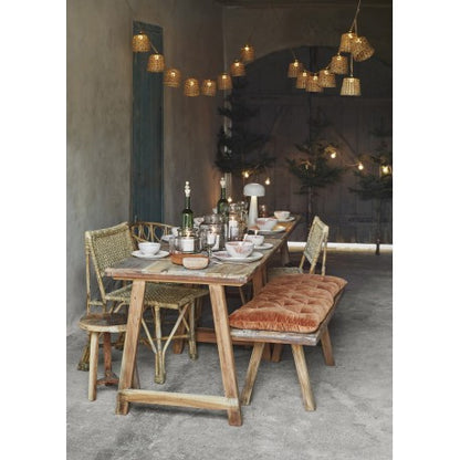 Orange White Piatto liscio lunch 21 cm M.Stoltz