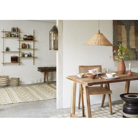 Orange White Piatto liscio lunch 21 cm M.Stoltz