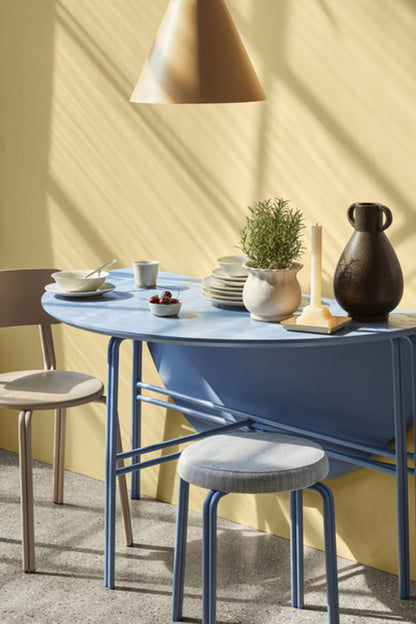 Grød Piatto liscio Sabbia, Gres smaltato reattivo Ø26 x H2,7 cm Broste