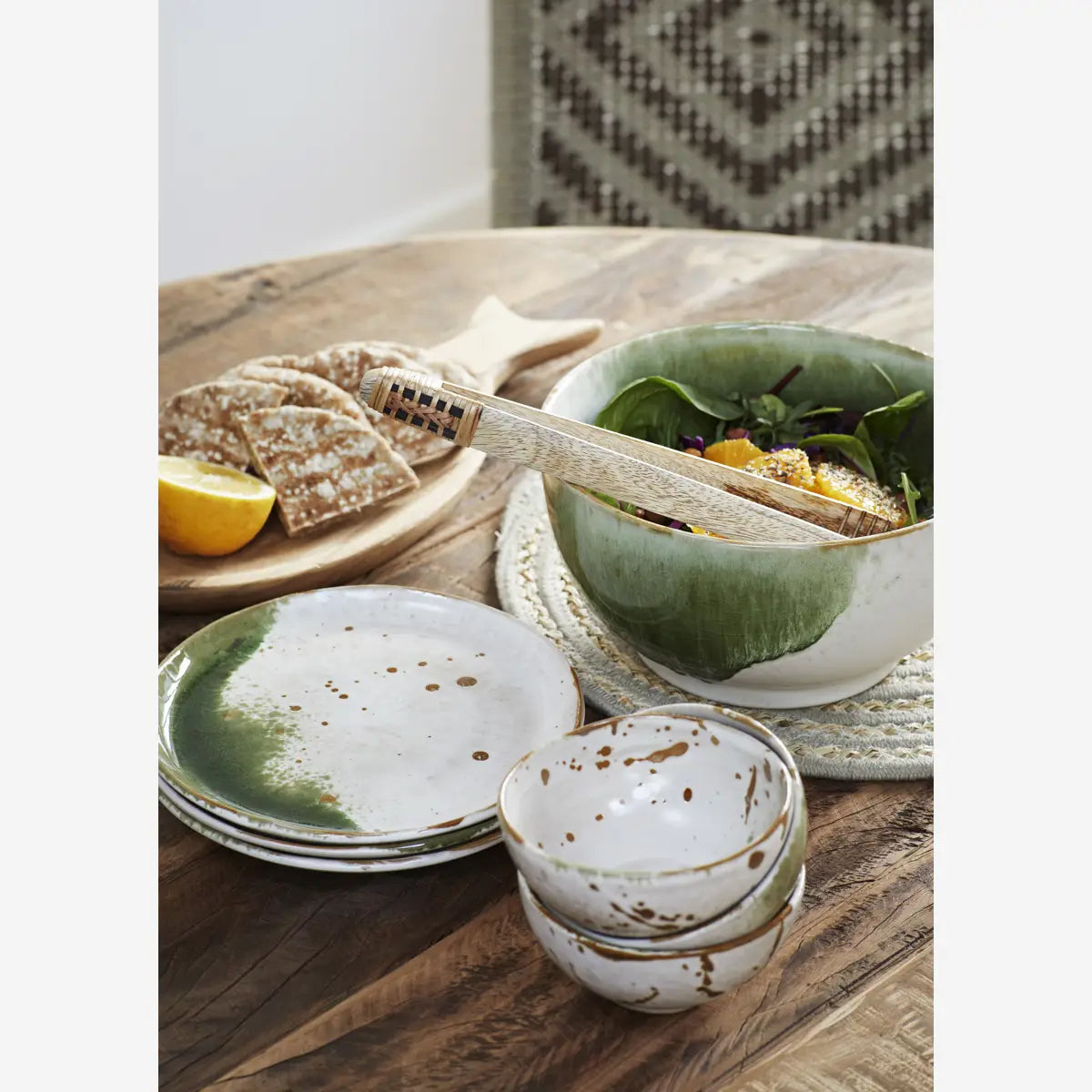 Green Natural Bowl 15X6.5/60CL Madam Stoltz