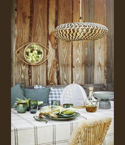 Green Brown Piatto liscio Lunch 22 cm Madam Stoltz