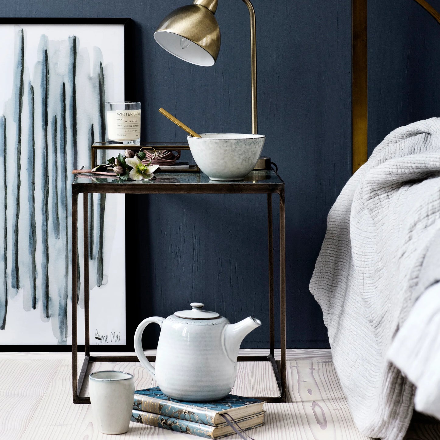 Bowl Sabbia, Gres smaltato reattivo Ø17 x H8 cm Broste