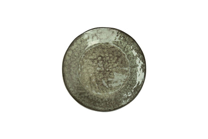 Green Brown Piatto liscio dinner 27.5 cm Madam Stoltz