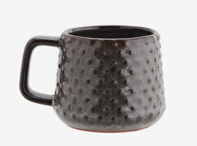 Mug Petrol brown Stoneware 30 cl_M.Stoltz