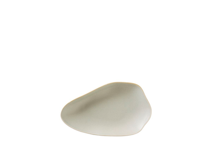 Limfjord_Piatto liscio Grigio Chiaro Opaco, Gres smaltato reattivo 14,8 x L24 x H3 cm_Broste