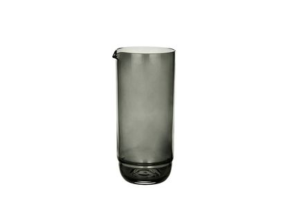Caraffa Grigio Fumo, Vetro soffiato a bocca Ø10,4 x H23 cm, 150 cl_Broste