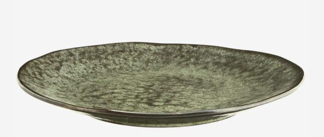 Green Brown_Piatto liscio Lunch 22 cm _M.Stoltz