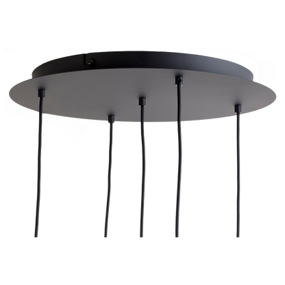 Plafoniera  5 (Globe/Cupola/Jupe/Cloche )Antracite_LCDCP