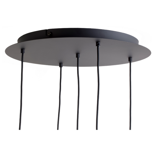 Plafoniera  5 (Globe/Cupola/Jupe/Cloche )Antracite_LCDCP