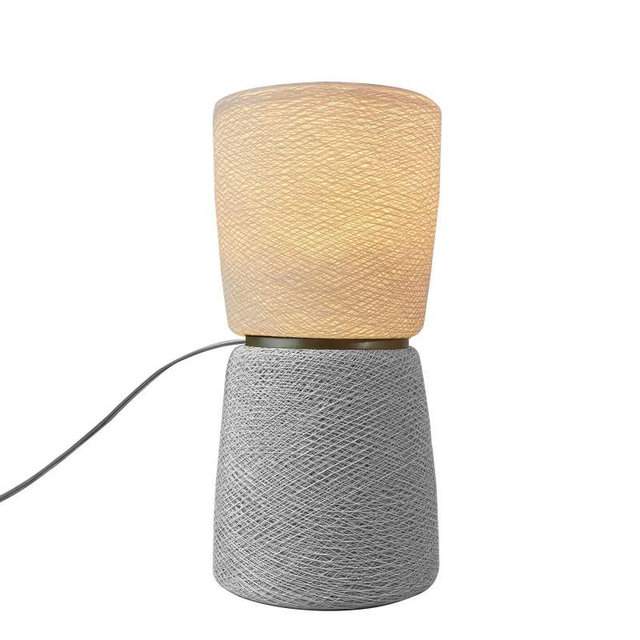 BaobaBianco/Grigio Perla_Lampada da tavolo_LCDCP  