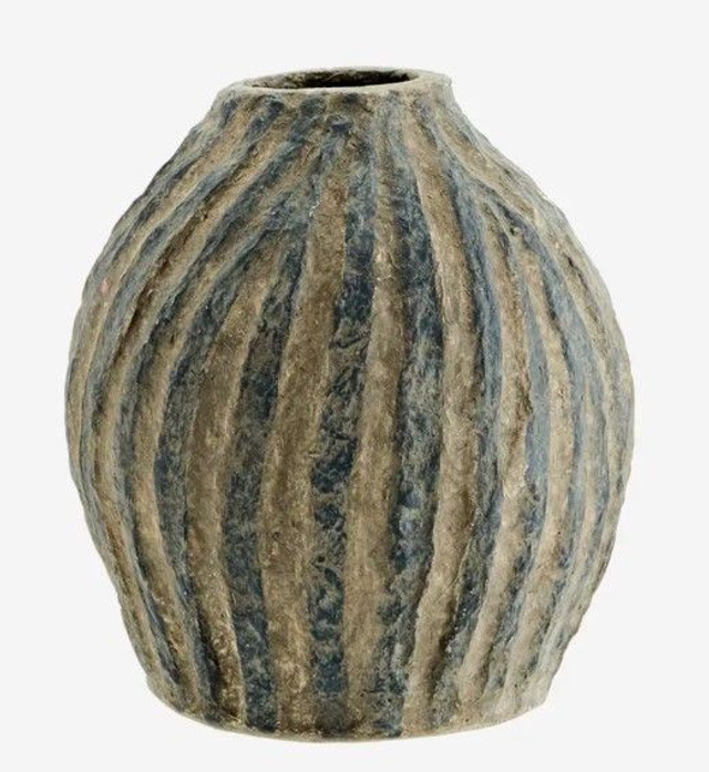 Vaso carta Dark Taupe/Black 15x18cm_M.Stoltz