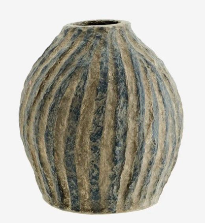 Vaso carta Dark Taupe/Black 15x18cm_M.Stoltz