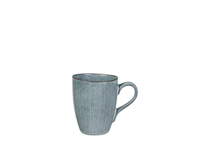 Tazza manico Soft Blue, Gres smaltato reattivo 25 cl_Broste