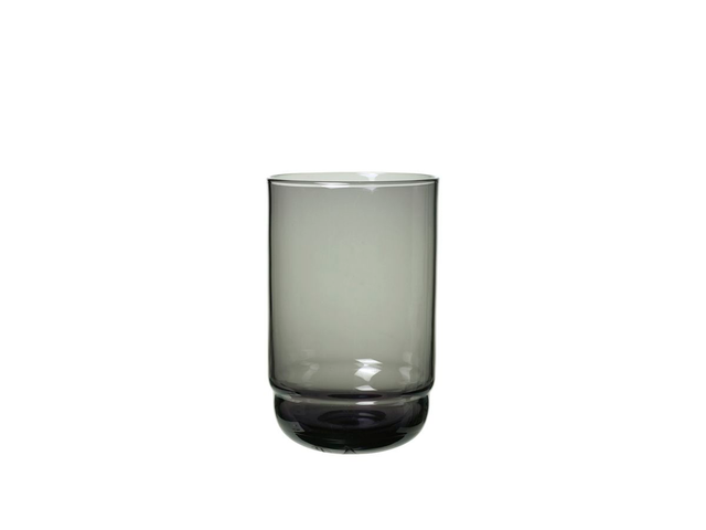 Tumbler alto Grigio Fumo, Vetro soffiato a bocca Ø7,7 x H12 cm, 35 cl_Broste