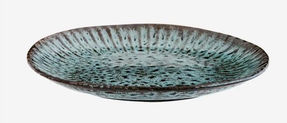 Petrol Black_Piatto liscio Lunch 21 cm_M.Stoltz