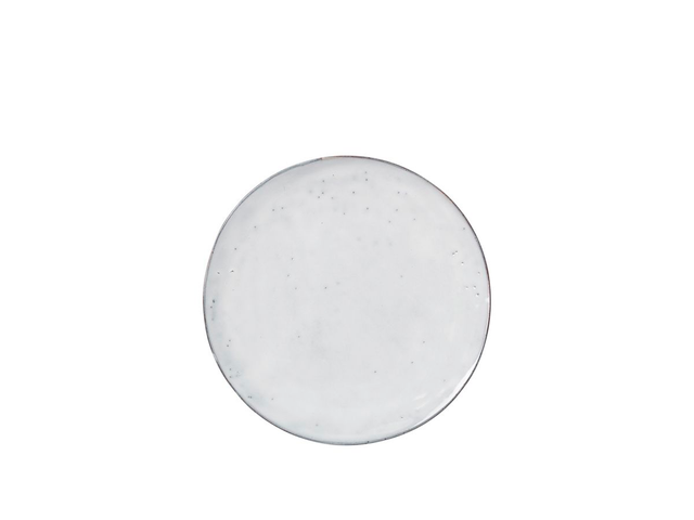 Piatto Liscio Sabbia, Gres smaltato reattivo Ø26 x H2,5 cm_Broste