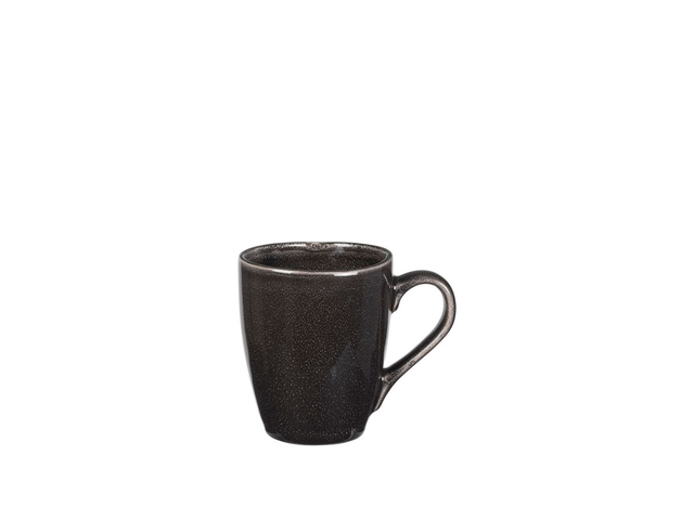 Tazza con manico Carbone, Gres smaltato reattivo 25 cl_Broste