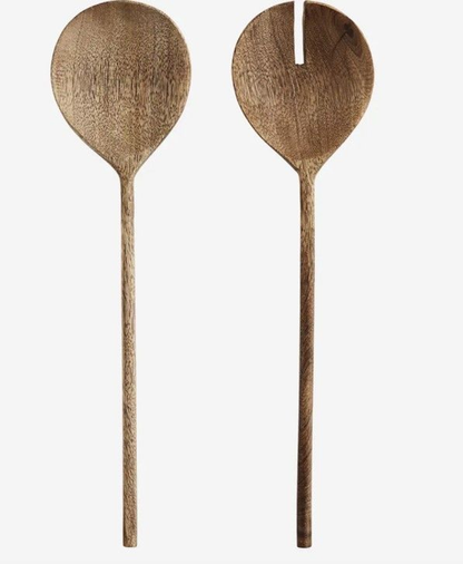 Set 2 pcs cucchiai salad_ legno Mango 28 cm_M.Stoltz