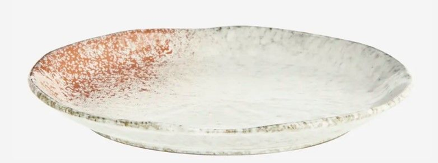 Orange White_Piatto liscio dinner 27 cm_M.Stoltz