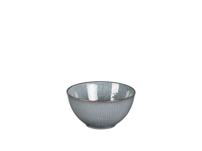 Bowl Soft Blue, Gres smaltato reattivo Ø17 x H8 cm_Broste