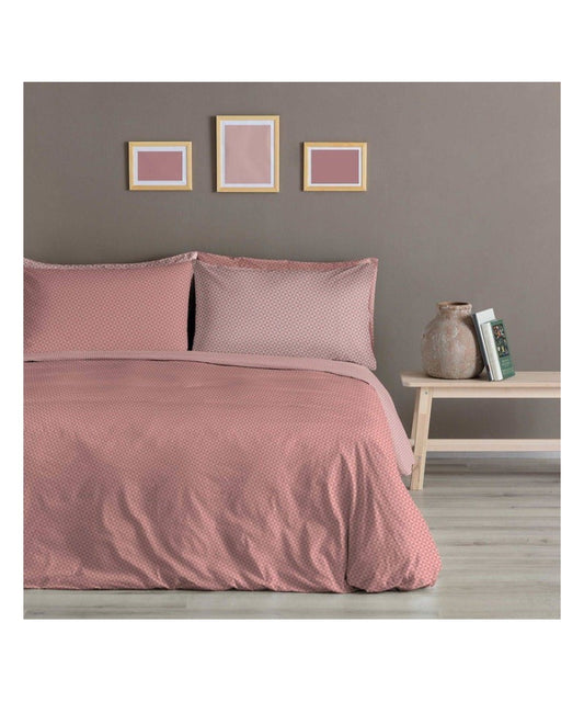 Copripiumino cotone Lee Linea Oro Rosa 250 x 200 + 40