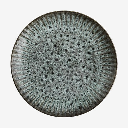 Petrol Black Piatto liscio Lunch 21 cm M.Stoltz