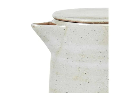 Grød Teiera Sabbia, Gres smaltato reattivo Ø11,3 x H16 cm, 130 cl Broste