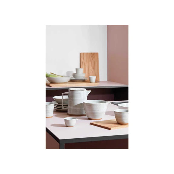 Grød Teiera Sabbia, Gres smaltato reattivo Ø11,3 x H16 cm, 130 cl Broste