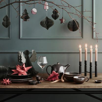 Tazza Espresso Nordic Coal Carbone, Gres smaltato, 10 cl Broste