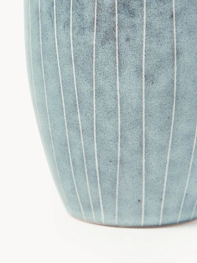 Tazza Espresso Nordic Sea Soft Blue, Gres smaltato 10 cl Broste