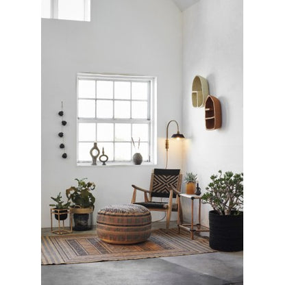 Vaso carta Dark Taupe/Black 15x18cm_M.Stoltz